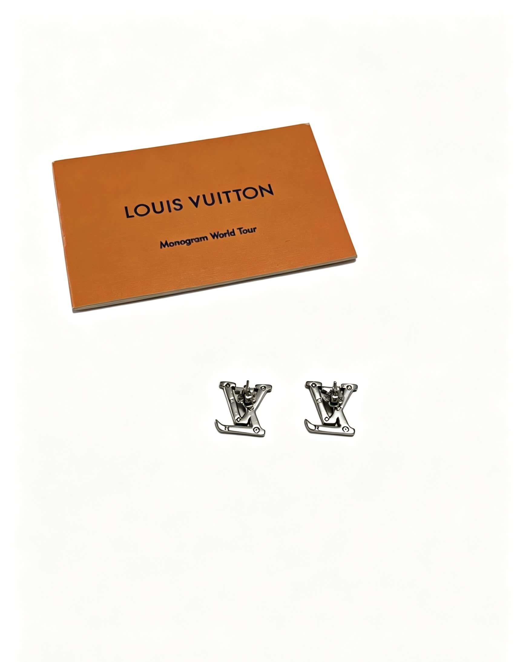 Louis Vuitton Monogram World Tour Earrings
